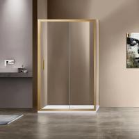 Душевой уголок Garda VSR-1G1013CLG, 1300*1000, брашированное золото, стекло прозрачное, , шт