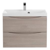 База под раковину подвесная с двумя выкатными ящиками MARINO-650-2C-SO-RG-P BelBagno