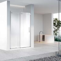 Душевая дверь раздвижная VDS-4CN160CL 1600x1950 профиль хром стекло прозрачное VINCEA