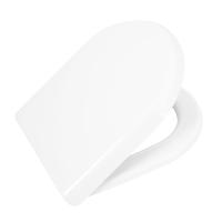 Сиденье дюропласт, soft close, металлическое крепление CZR-6045-SC Cezares