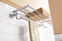 Полка для полотенец CZR-F-8980 Хром CEZARES