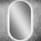 Зеркало с подсветкой и подогревом ART&MAX Torino AM-Tor-500-900-DS-F-H