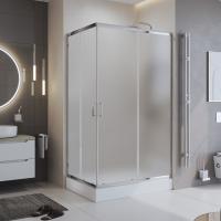 Душевой уголок прямоугольный UNO-195-AH-2-100/90-P-Cr 1000x900x1950 BelBagno