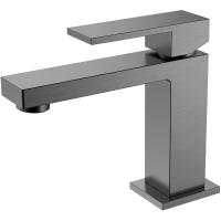 Cмеситель для умывальника Qubic Matt GUN METAL 471-GM Boheme