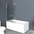 Шторка для ванной 900x1500 UNO-V-1-90/150-P-Cr BELBAGNO